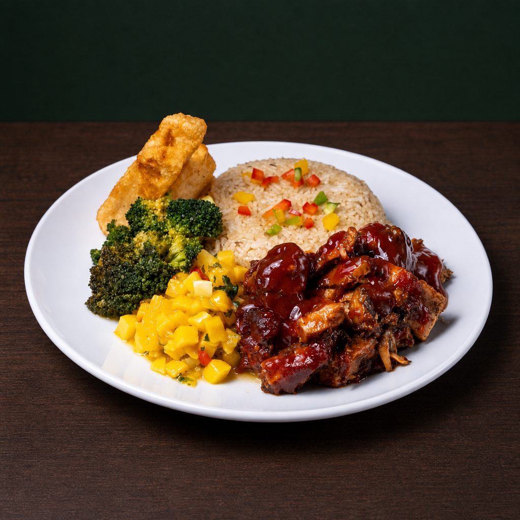 BBQ Chicken Bowl.