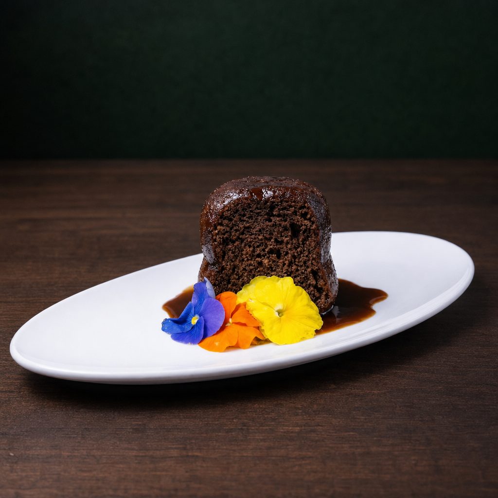 Chocolate Rum Cake.
