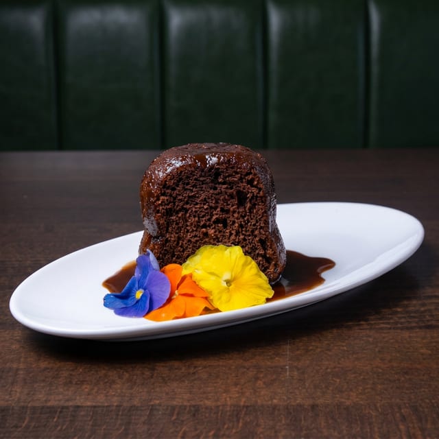 CHOCOLATE RUM CAKE.